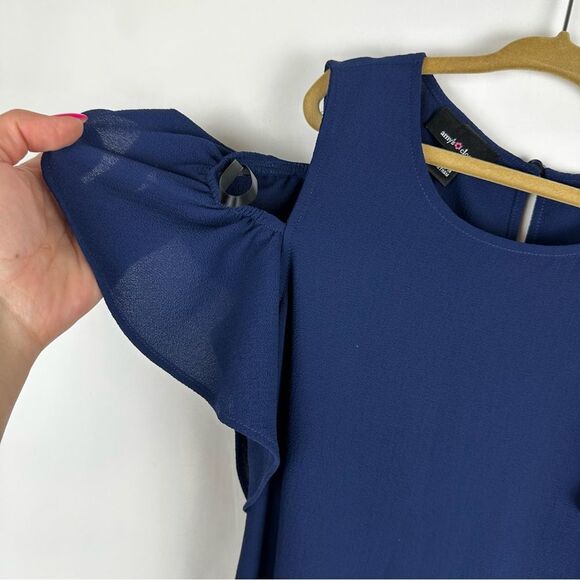 NWT Amy’s Closet cold shoulder dress size 7 - Picture 3 of 5